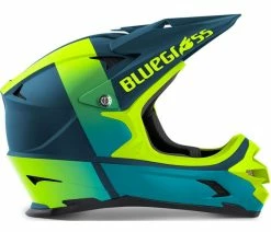 Casque Intégral Bluegrass Intox Bleu / Jaune Fluo Mat -Vélo Boutique de vente intox petrol blue fluo jaune matt 2 700x700 2