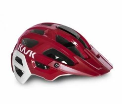 Casque Kask VTT Rex Rouge Blanc WG11 -Vélo Boutique de vente kask rex rouge blanc 700x700 2