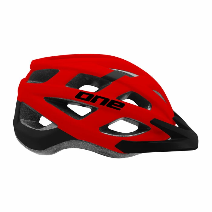 Casque One MTB Fun Noir Rouge 8 Casque One MTB Fun Noir Rouge – Image 6
