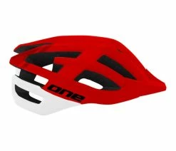 Casque One MTB Race Rouge/Blanc