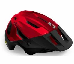 Casque VTT Bluegrass Rogue Core Mips Rouge Metallique Mat Brillant