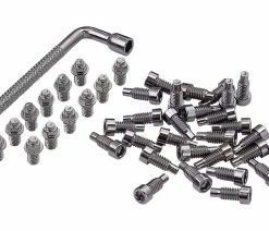 SPANK Pedal Pin Kit Pour Spike / Spoon / Oozy Argenté