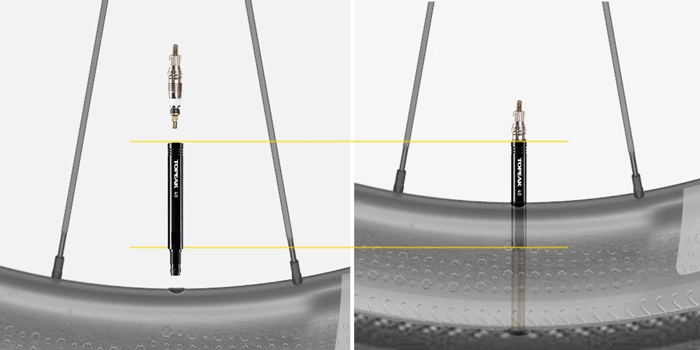 Topeak Presta Valve Extender Extension De Valve (2 Pièces) 6 Topeak Presta Valve Extender Extension De Valve (2 Pièces) – Image 4