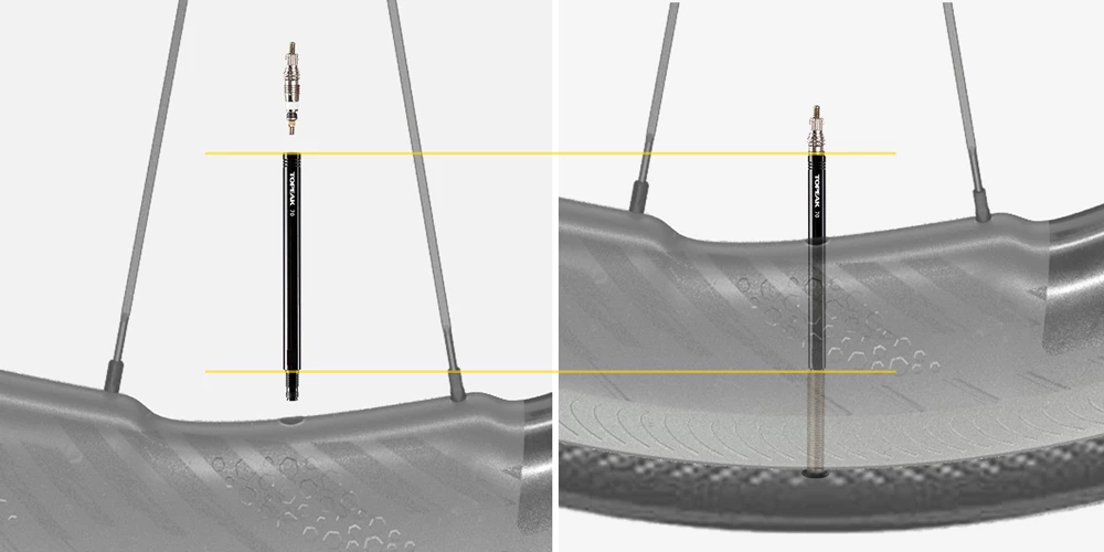 Topeak Presta Valve Extender Extension De Valve (2 Pièces) 7 Topeak Presta Valve Extender Extension De Valve (2 Pièces) – Image 5