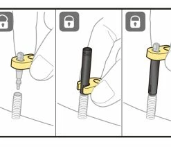 Topeak Presta Valve Extender Extension De Valve (2 Pièces) 13 Topeak Presta Valve Extender Extension De Valve (2 Pièces) -Vélo Boutique de vente topeak 20110586 Presta Valve Extender Ventilverlangerung 2 Stuck 6